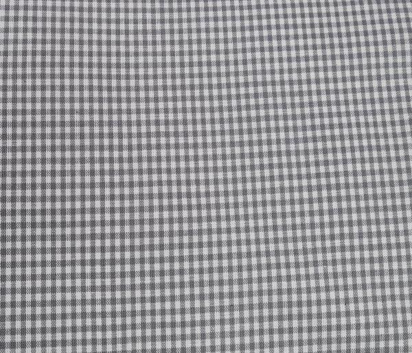 Baumwolle Druck Karo Ø 2mm  Grau/Weiß 